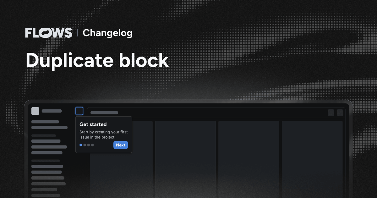Duplicate block – Changelog
