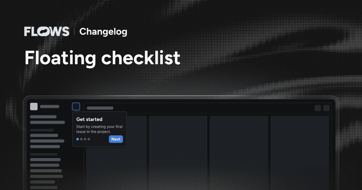 Floating checklist – Changelog