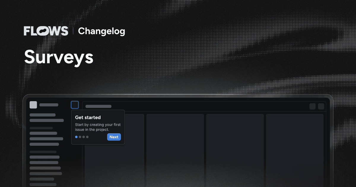 Surveys – Changelog