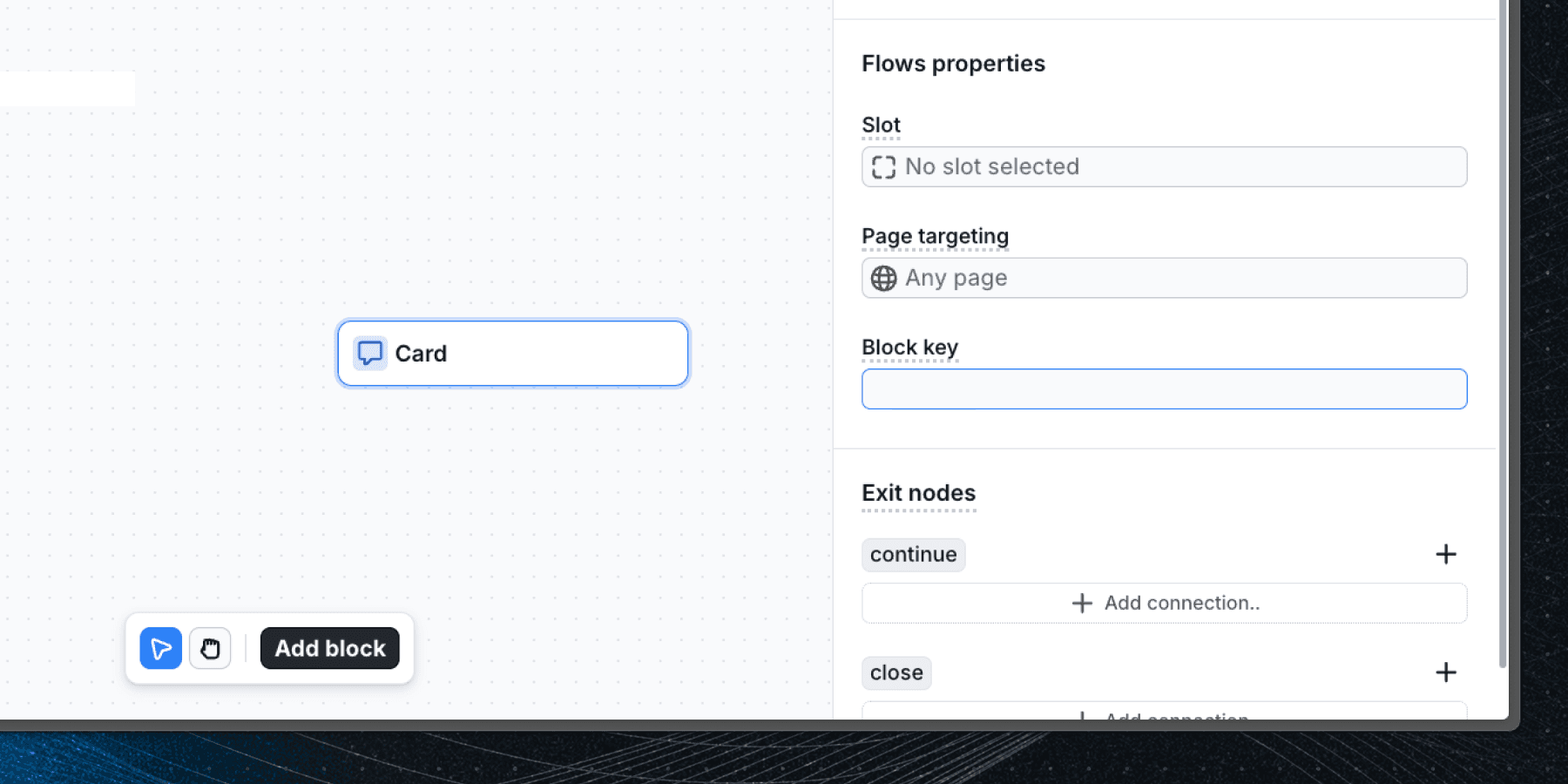 Block key