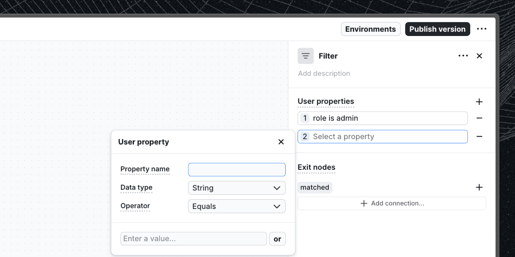 User properties
